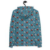 Warming Winter Bunnies Unisex Hoodie