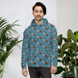Warming Winter Bunnies Unisex Hoodie