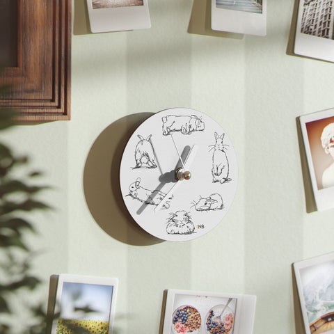 Strike a Pose Wall Clocks