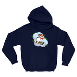 Hopping Through The Snow Unisex Hoodie