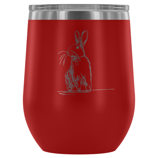 Hare We Go Wine Tumbler