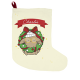 Custom Deck The Halls Stocking