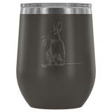 Hare We Go Wine Tumbler