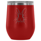 Bunny You Should Ask Wine Tumbler