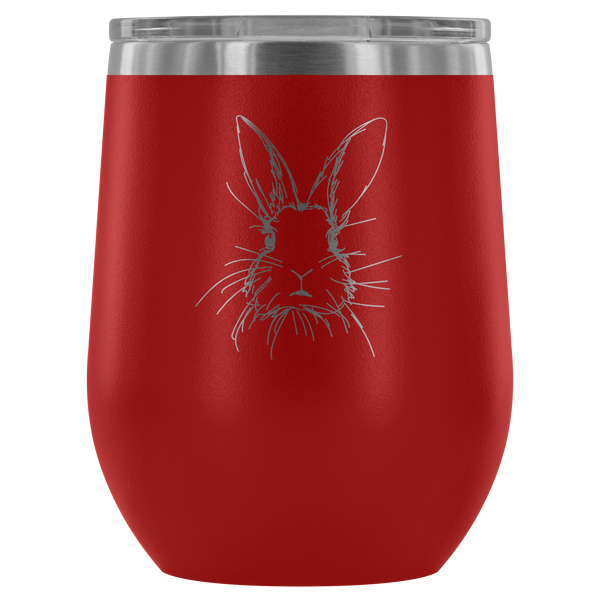 Bunny You Should Ask Wine Tumbler