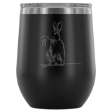 Hare We Go Wine Tumbler