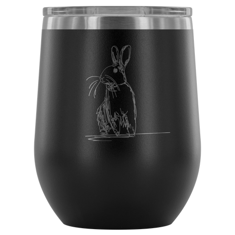 Hare We Go Wine Tumbler