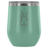 Bunny You Should Ask Wine Tumbler