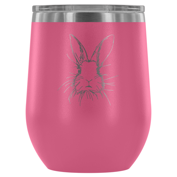Bunny You Should Ask Wine Tumbler