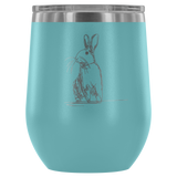 Hare We Go Wine Tumbler