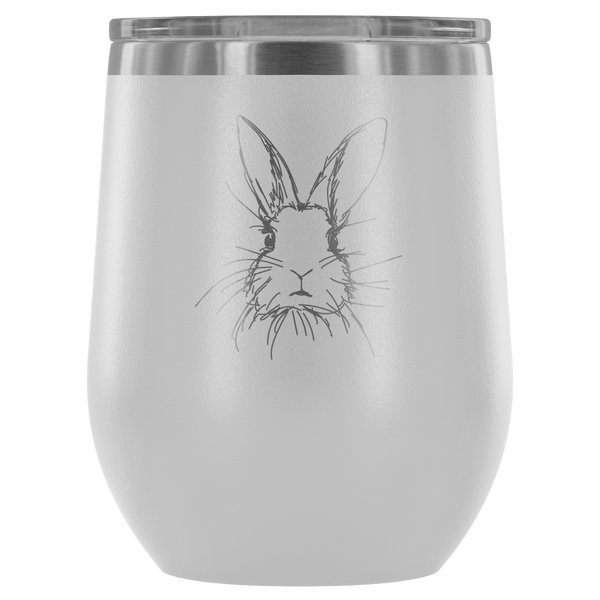 Bunny You Should Ask Wine Tumbler