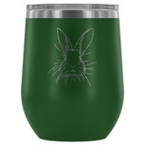 Bunny You Should Ask Wine Tumbler