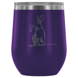 Hare We Go Wine Tumbler