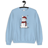Frosty The Snowbun Pullover Sweatshirt