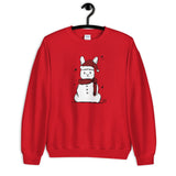 Frosty The Snowbun Pullover Sweatshirt