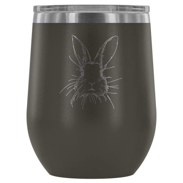Bunny You Should Ask Wine Tumbler