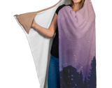 Star Light, Bun Bright Hooded Blanket—Sunset