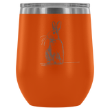 Hare We Go Wine Tumbler