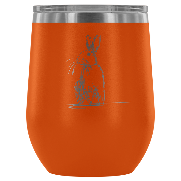 Hare We Go Wine Tumbler