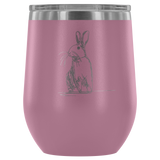 Hare We Go Wine Tumbler