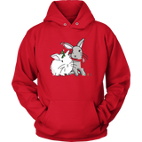 Bunny Kisses Unisex Hoodie