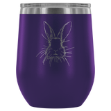 Bunny You Should Ask Wine Tumbler
