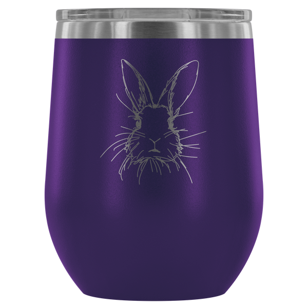 Bunny You Should Ask Wine Tumbler