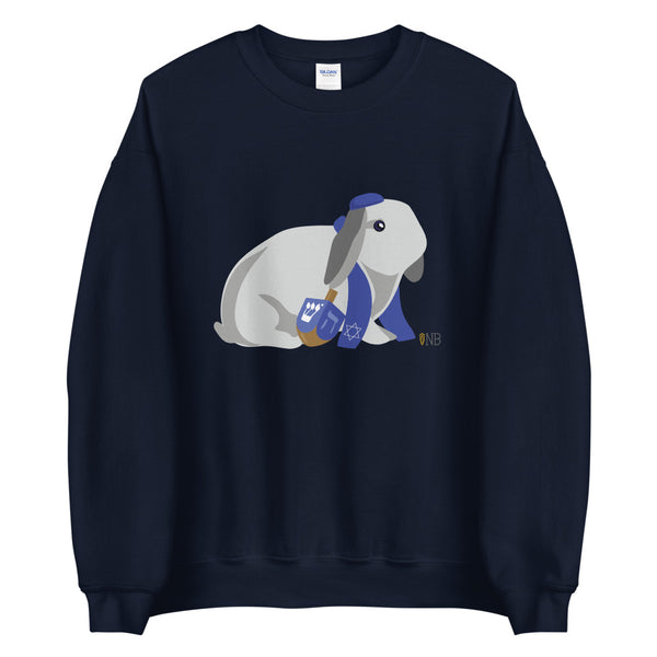 Maccabunnies Hanukkah Unisex Sweatshirt