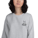 Don't Yell At Me Embroidered Unisex Sweatshirt