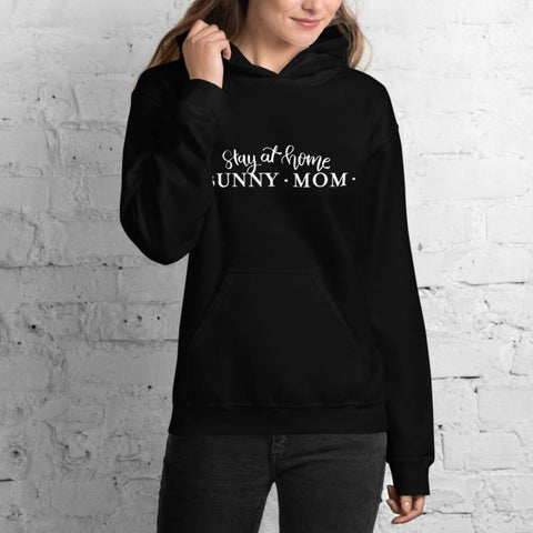 Stay At Home Bunny Mom Unisex Hoodie