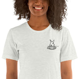 Don't Yell At Me Embroidered Unisex T-Shirt