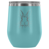 Bunny You Should Ask Wine Tumbler