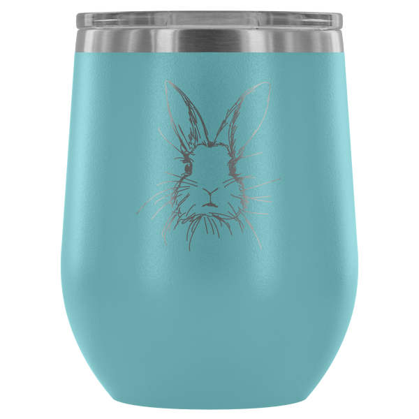 Bunny You Should Ask Wine Tumbler
