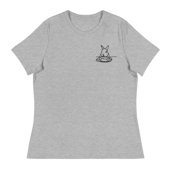 Don't Yell At Me Embroidered Women's Relaxed T-Shirt