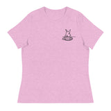 Don't Yell At Me Embroidered Women's Relaxed T-Shirt