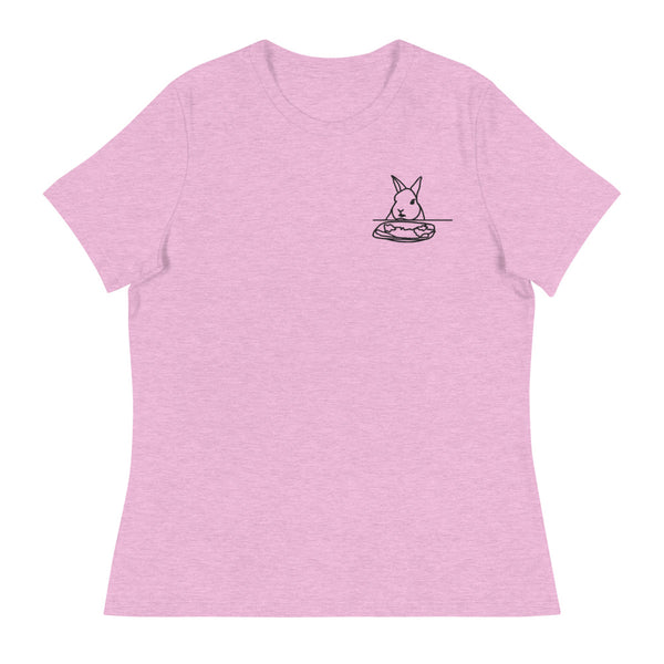 Don't Yell At Me Embroidered Women's Relaxed T-Shirt