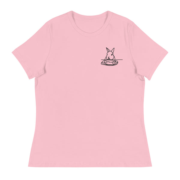 Don't Yell At Me Embroidered Women's Relaxed T-Shirt