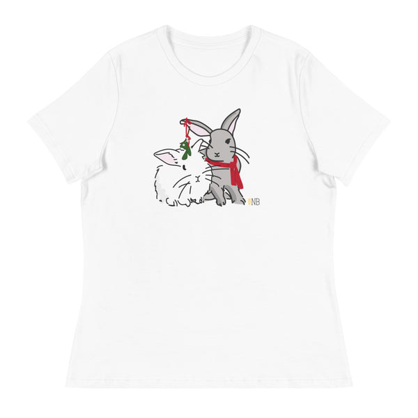 Bunny Kisses Women's Relaxed T-Shirt