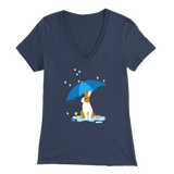 Rain Or Shine V Neck TShirt