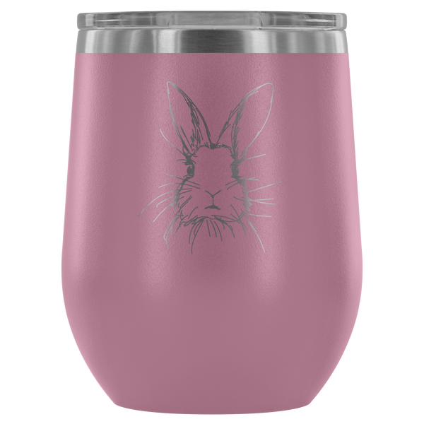 Bunny You Should Ask Wine Tumbler