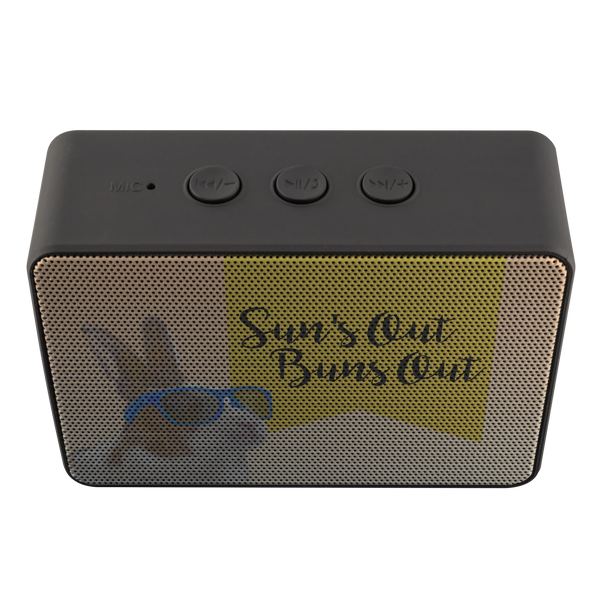 Sun's Out, Buns Out Bluetooth Portable Speaker